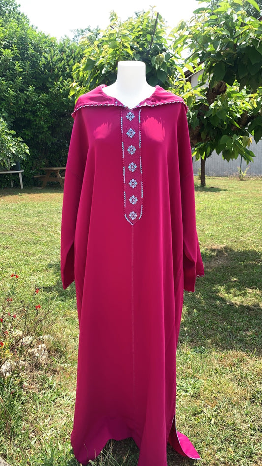 Djellaba fushia